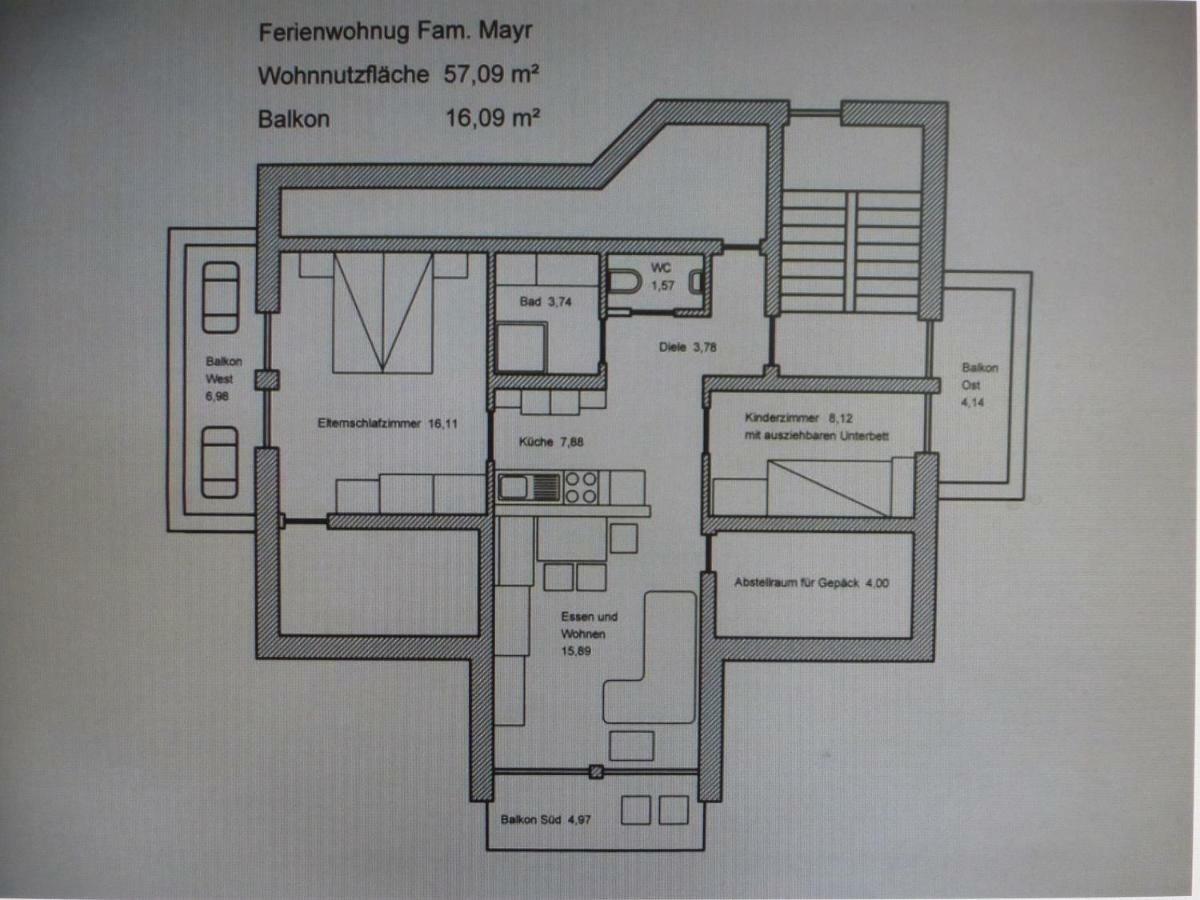 Ferienwohnung Mayr Thurn Exterior foto